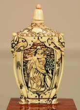 Lot #49- Antique Chinese Ivory snuff bottle
