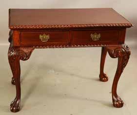 Lot #502- Victorian style mahogany hallstand with carved crest,