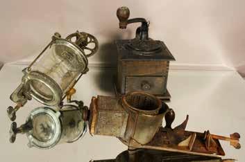 Lot #580-3 antique grinders,