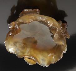 00 807 Chinese carved agate figural group depicting a
