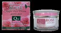 Natural rose oil has a soothing effect and protects skin from inflammations.
