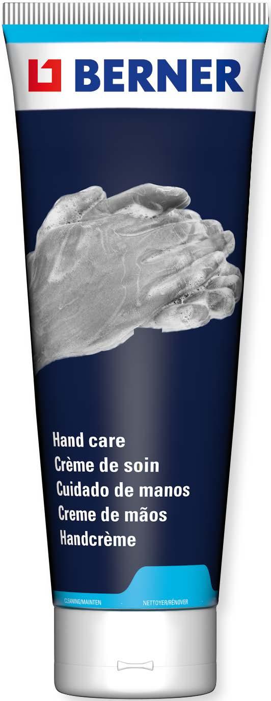HAND CARE Formulated to help tired skin recover after work NATURAL CARE: Chamomile and Vitamin E protect