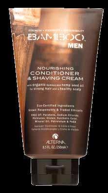 BAMBOO Men Invigorating Shampoo und Body Wash BAMBOO Men Nourishing Conditioner und Shaving Cream SHAMPOO & BODY WASH is a 2-in-1, head-to-toe cleanser for hair and skin.