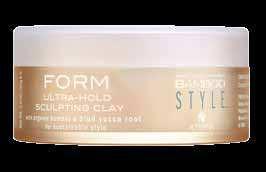 BAMBOO Style FORM ultra-hold Sculpting Clay FORM ULTRA-HOLD SCULPTING CLAY is an ultra-hold styling compound.