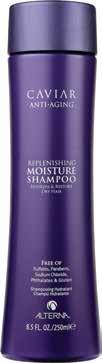CAVIAR Moisture Shampoo & Conditioner A luxurious cleanser & conditioner that work to restore moisture while protecting hair from color fade, daily stresses & future damage.