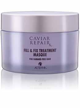 CAVIAR REPAIR x Micro-Bead Fix & Fill Treatment Masque A deeply restorative treatment with water-activated microbeads, which release a highly-concentrated dose of Strand-Building Proteins.