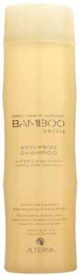 BAMBOO Smooth Anti-Frizz Shampoo & Conditioner ANTI-FRIZZ SHAMPOO & CONDITIONER combine strengthening pure Organic Bamboo Extract and smoothing Organic Kendi Oil to achieve the ideal level of