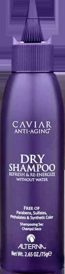 CAVIAR Dry Shampoo A talc-free Dry Shampoo to refresh hair between washings.