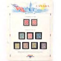 170 Collection of Canadian Stamps Including Mint Sets Scott Catalog 87-95; 149-159; 139-140; 162-177; 217-227.