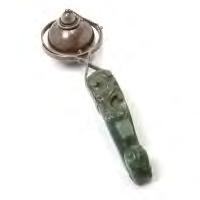 185 Spinach Jade 'Dragon' Belt Hook 18th/19th Century Mounted as a