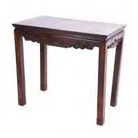 6 cm)} [Minor wear] 254 Rosewood Side Table* {32 x 36 x 19 1/2 inches (81.3 x 91.4 x 49.