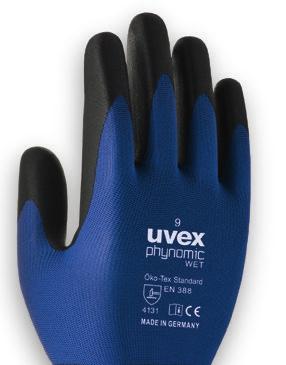works, very breathable, excellent dexterity, aqua-polymer