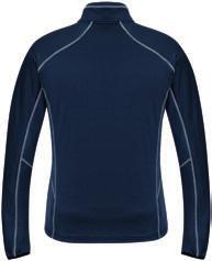 while working Anti-bacterial treatment kills odour caused by sweat, making this garment a perfect mid layer