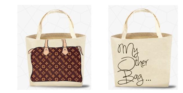 the bag maker to use Louis Vuitton s designs For years, designer handbag maker Louis Vuitton has been entrenched in trademark litigation against the Los Angeles based one-woman tote bag maker My