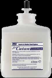 Cutan 1 litre foam and gel sanitiser cartridges 44122 Cutan