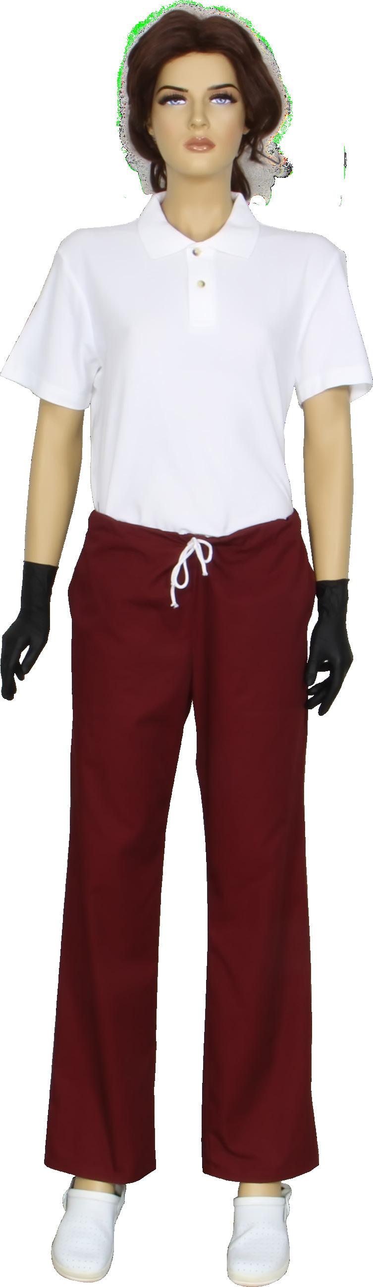 Women s trousers, Modern Women s trousers, with a modern design. They feature a fabric waist band at the front, an elastic back and a cord on the front side which can be adjusted for perfect fit.