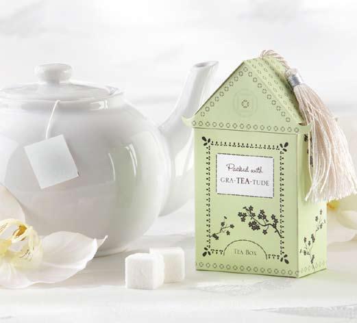 Swee-Tea Ceramic Tea-Bag Caddy in Black & White Serving-Tray Gift Box White, ceramic tea-bag