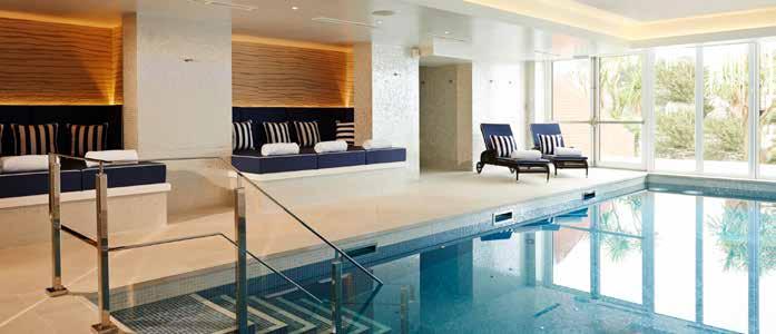 57 OUR LOCATIONS 58 SIDMOUTH SPA FEATURES Swimming pool Hydrotherapy pool