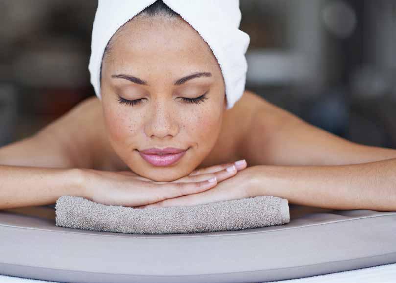 03 04 HARSPA MARINE MIND & BODY Your treatment will start with a relaxing foot soak while your therapist carries out a short consultation.