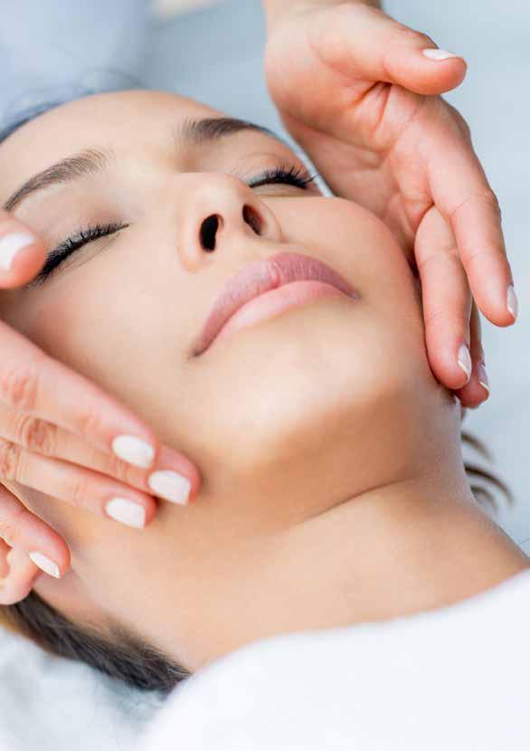 06 HARSPA FACIALS Every HarSPA facial has been designed to not only address your skin concerns but to also ensure that you leave feeling relaxed and refreshed.