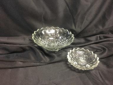 Glass small serving dish