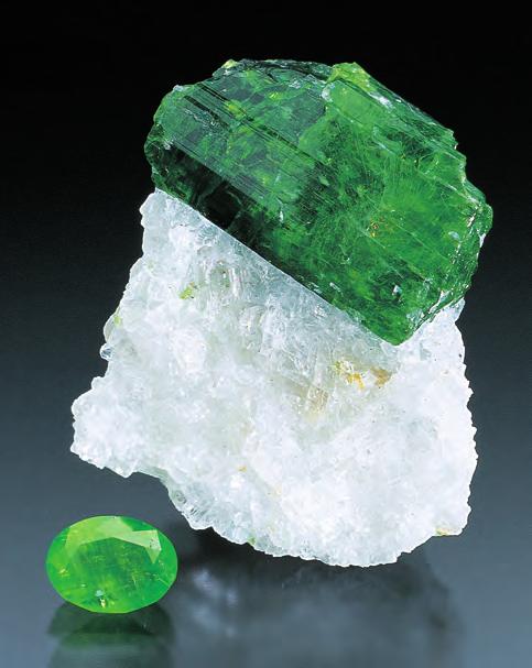 The vendor, a geology student from a university in Yangon, reported that both the pargasite and edenite were mined from the well-known Mogok deposit of Ohn Bin.