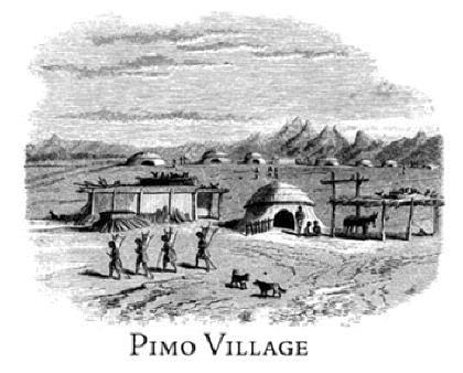 Pima Village: Note Pima Ki (house), Spanish