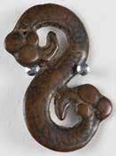 Kost 2014, plate 35.) 209. Belt ornament with two stylized bird heads. Bronze.