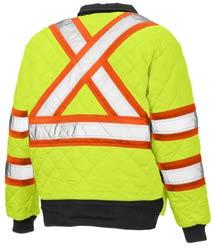 Safety Reversible Jacket from Work King Safety.