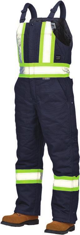 42 s757 Cotton Duck Insulated Safety Overall SAFETY fit for warmth Work King Safety s Cotton Duck Insulated Safety Overall features