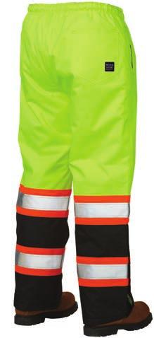 Safety s Insulated Pull-On Safety Pant provides comfort and