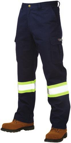 sp011 safety cargo work pant hi-vis simplicity The Safety Cargo Work Pant from Work King Safety is made from a 9 oz 68% polyester and 32% cotton blend.