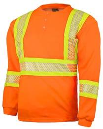 Safety in style Full arm coverage is available with Work