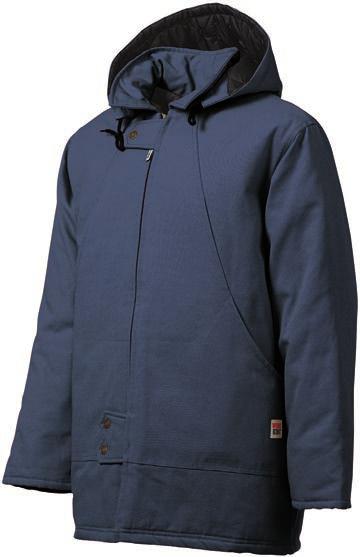 64 1731 work king hydro parka workwear style and substance Made from 100% premium cotton duck, the Work King Hydro Parka includes a detachable hard hat hood with adjustable snaps for extra warmth