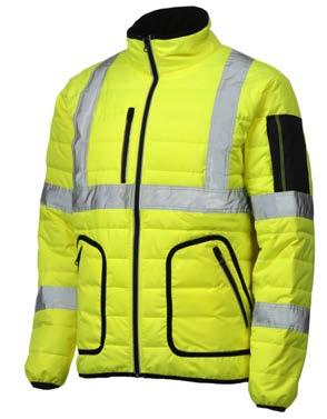 xj031 CROSSOVER puffer JACKET stylishly visible Stand up to the elements