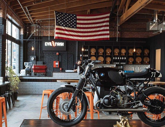 THE HOUSE OF MACHINES The House of Machines Los Angeles aims to be a hub for motorcyclists