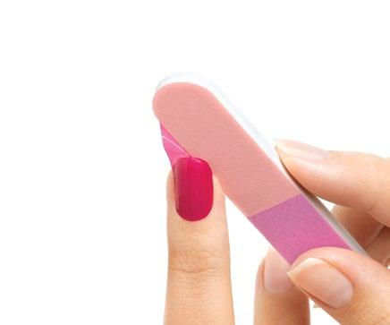 streaks Easily removable with nail polish remover Flexible can be gently
