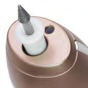 large grinding cones (round/ flat), 1 small grinding cone, 1 small grinding cylinder > >