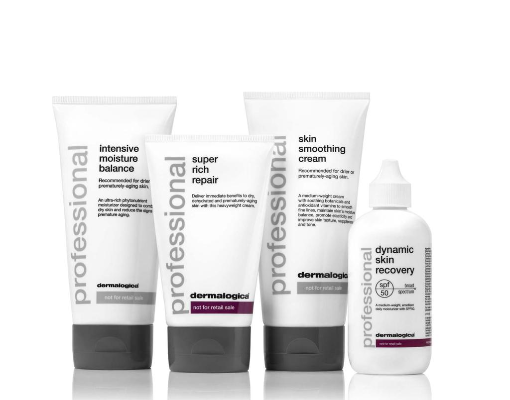 moisturizers Dermalogica s sophisticated Moisturizers help you completely transform your client s skin. active moist Oily skin.