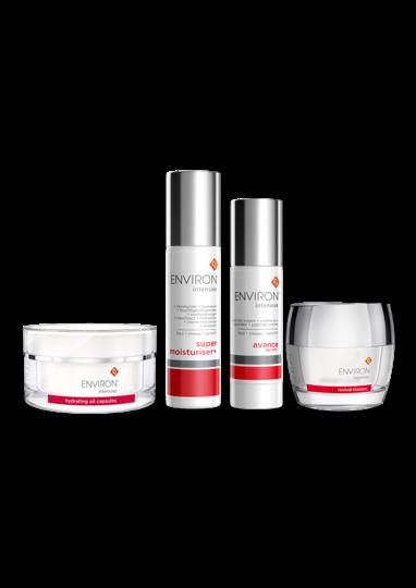 INTENSIVE RANGE Targeted SKIN RESCUE solutions.