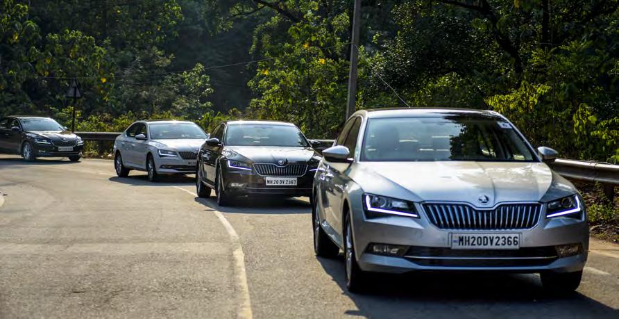 ŠKODA AUTO INDIA PRESS DRIVES 2009 201 70 EMG frequently organizes experiential drives for Skoda s