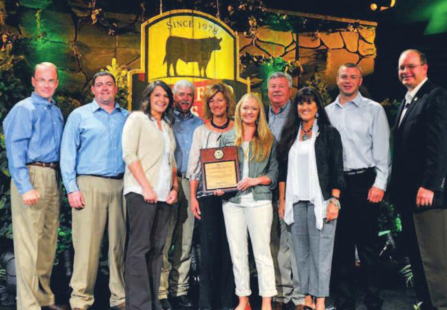 David Dal Porto and David Medeiros have worked together in raising top Angus cattle for many years, which led them to share in receiving the Certified Angus Beef, LLC (CAB)