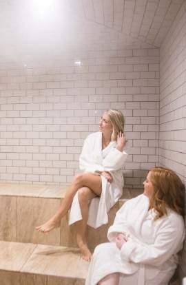 aveda aroma: beautifying, stressfix, rosemary mint, or shampure signature spa pedicure $65 the ultimate experience for tired toes and
