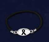 (B-02-17) Size: 8.5 in. Qty: 18/pkg. Hope Strength Courage Bracelet.