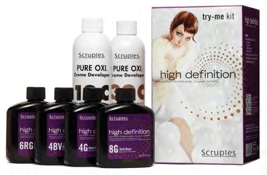 00 BUY 1, GET 1 SOOTHING POLISH Conditioning Serum Free Blazing Highlights Try-Me Kit Scruples 3 Dimensional Customized Gel Color System