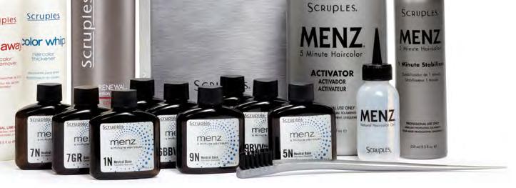 purchase:12 MENZ 5 Minute Haircolor (2.65 oz/60 ml) receive free: 1 Color Tool and 1 MENZ Shaving Bag Salon cost: $93.
