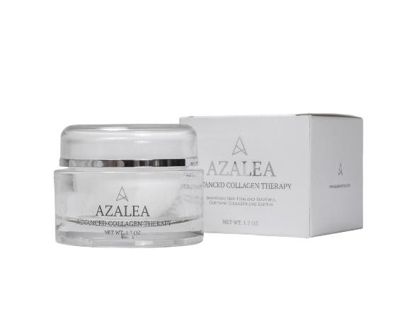 Azalea Advanced Collagen Therapy Youthful beauty can be achieved by the smoothing effect of collagen.