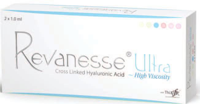 Revanesse Ultra is a high viscosity, biodegradable, non animalbased, clear HA gel made using Prollenium s