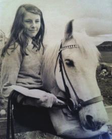 I enjoyed my Scottish education, and shared my life with new found friends with ponies. I left to go to sixth form College in Winchester, living with my aunt, studying Ceramics and Art.