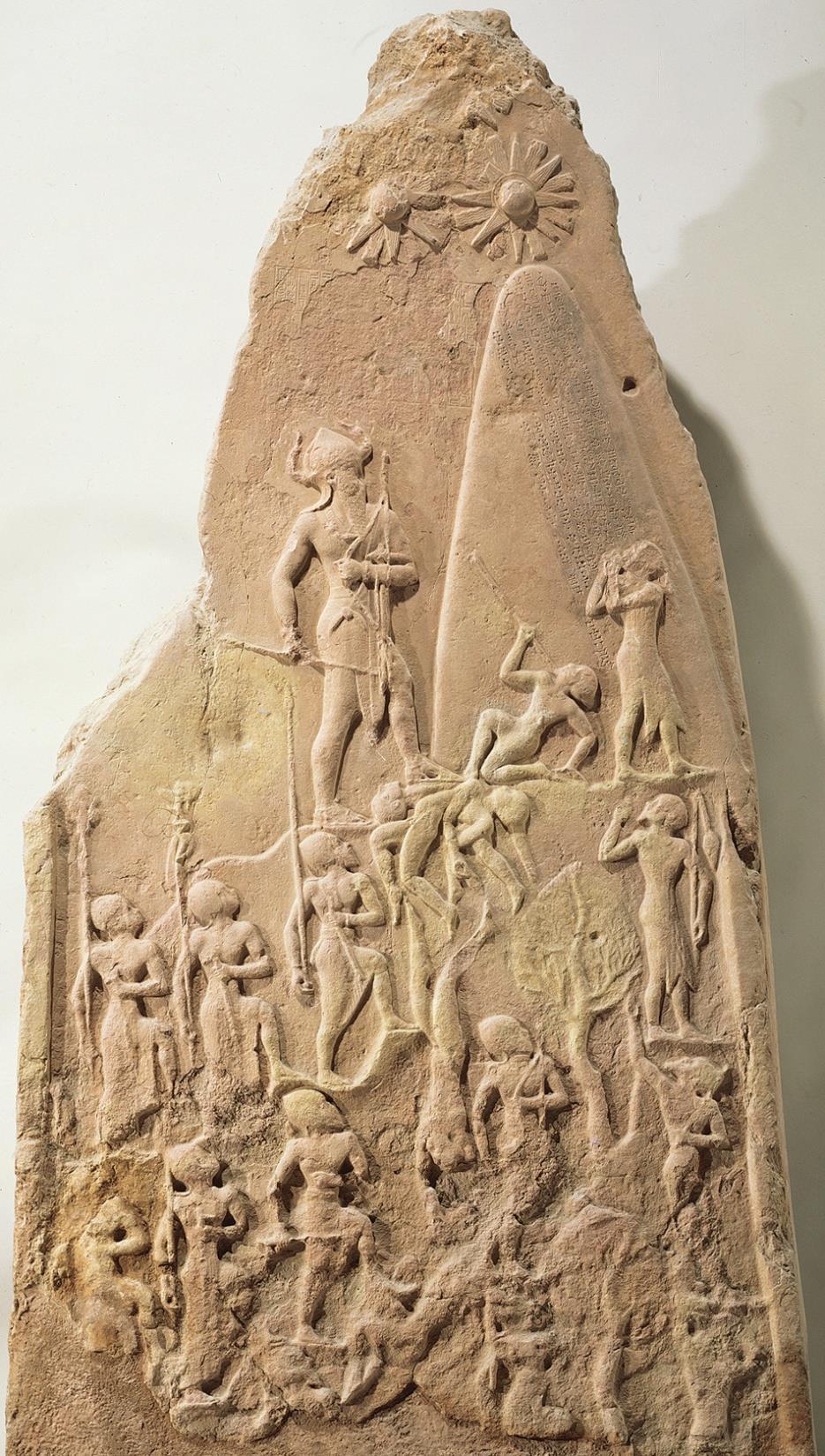 Figure 2-13 Victory stele of Naram-Sin, from Susa, Iran,